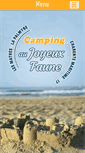 Mobile Screenshot of camping-joyeuxfaune.com